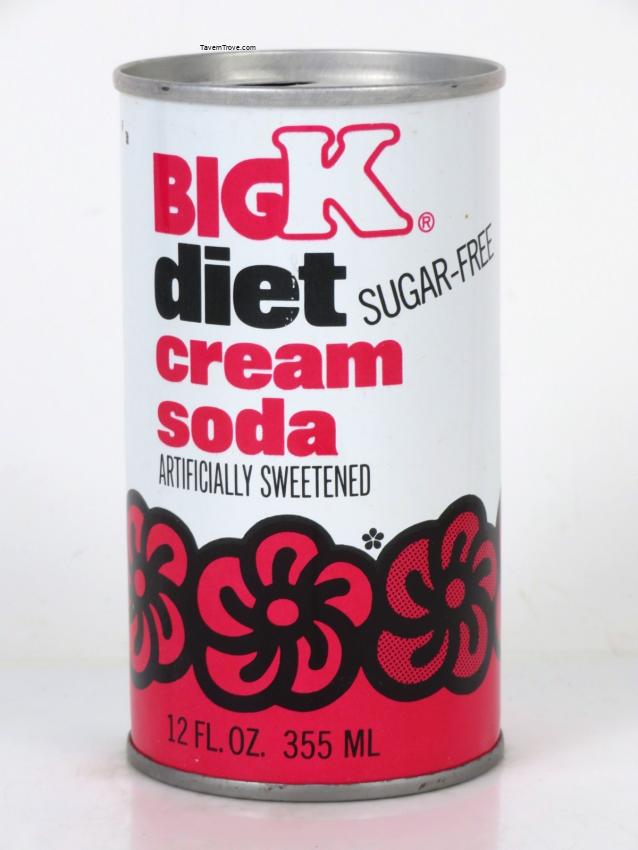 Big Kroeger K Diet Cream Soda Cincinnati Ohio