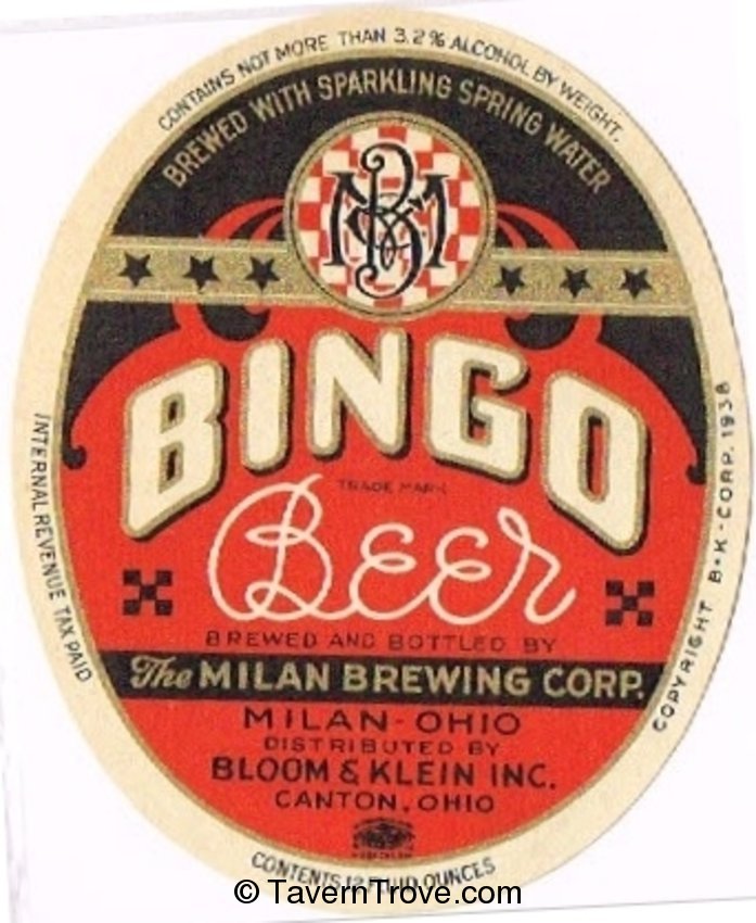 Bingo  Beer