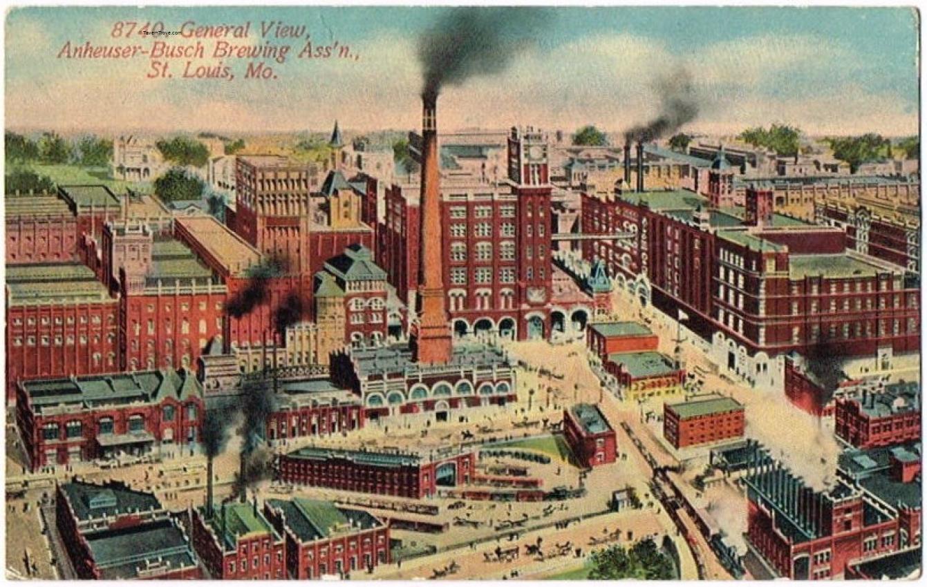 Anheuser-Busch Brewery Factory View #2 DB