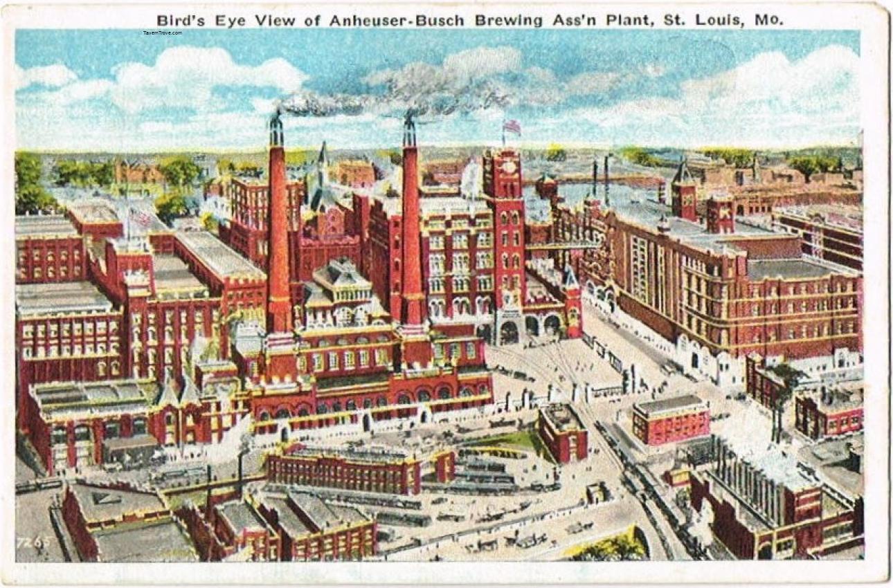 Anheuser-Busch Brewery Factory View 7265 DB