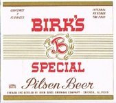 Birk's Special Pilsen Beer