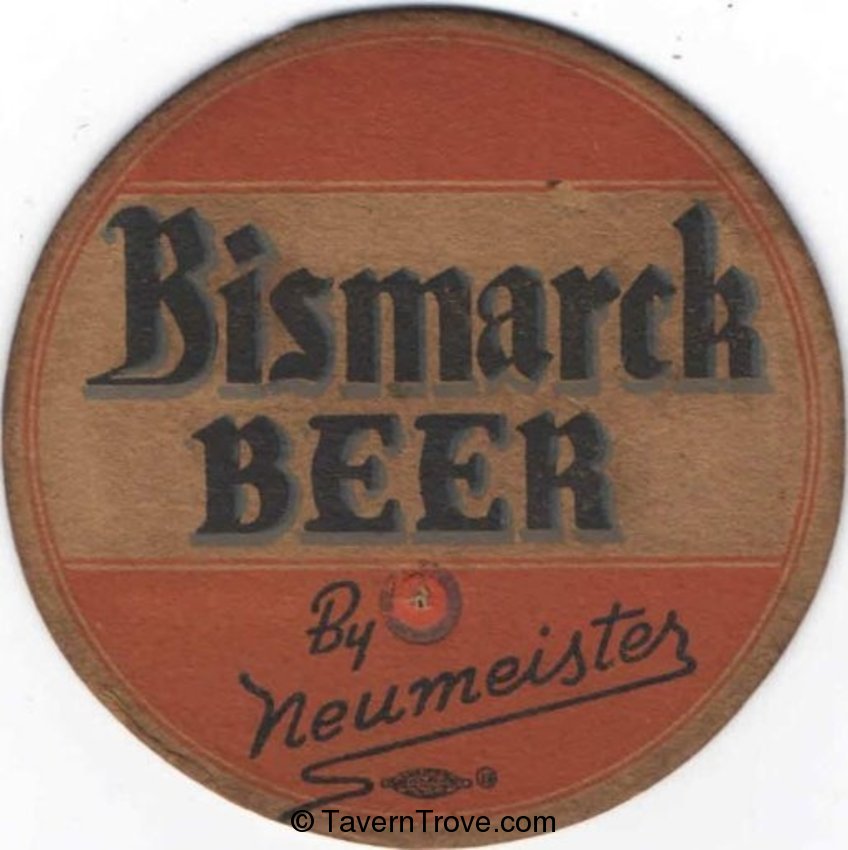 Item 84034 1934 Bismarck Beer Coaster MDBISM4