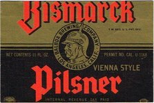 Bismarck Pilsner Beer