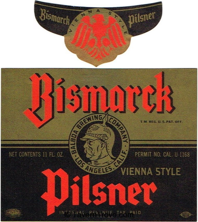 Bismarck Pilsner Beer