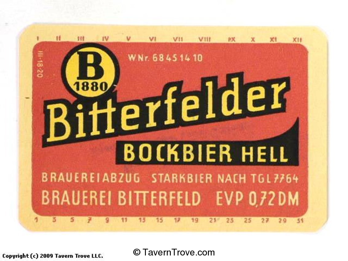 Bitterfelder Bockbier Hell