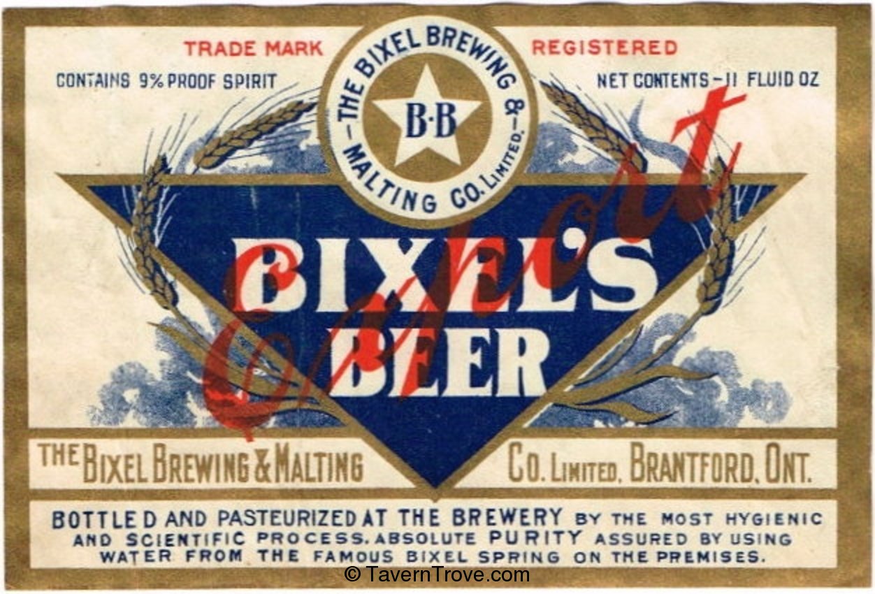 Bixel's Export Beer