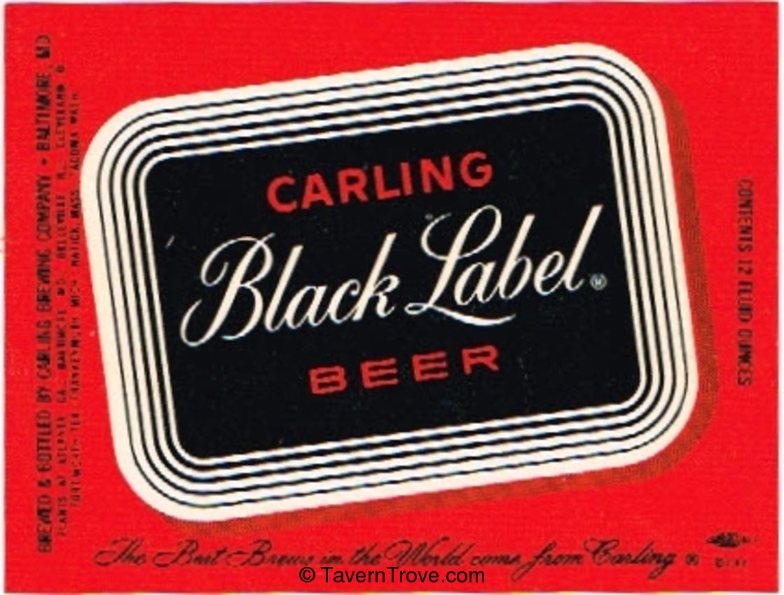 Black Label Beer