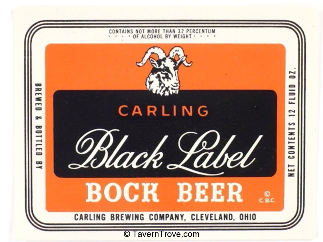 Black Label Bock Beer