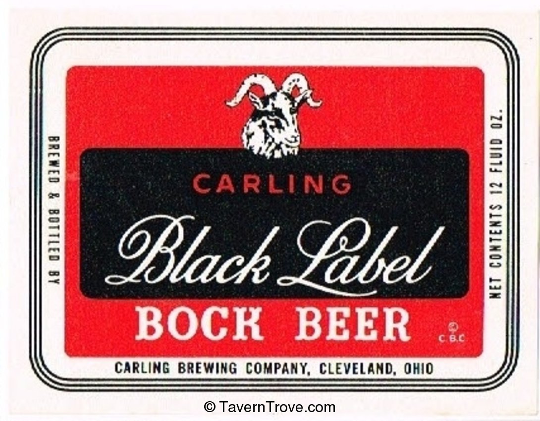 Black Label Bock Beer