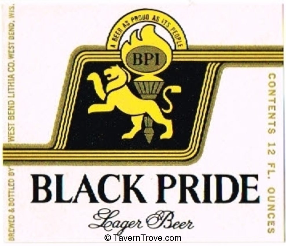 Black Pride Lager Beer