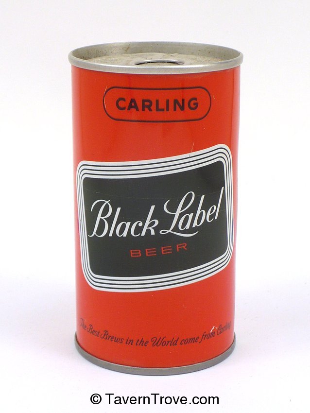 Black Label Beer Test Can
