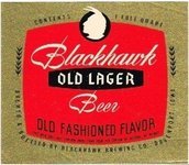 Blackhawk Old Lager Beer 