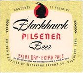 Blackhawk Pilsener Beer 