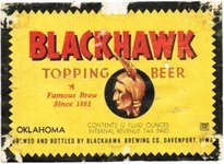 Blackhawk Topping Beer 