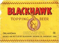 Blackhawk Topping Beer