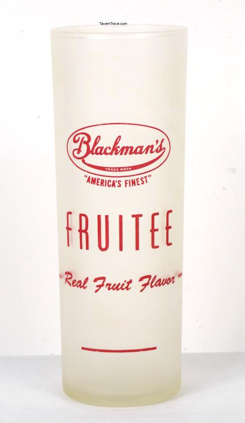 Blackman's Fruitee 6¾ Inch Soda Glass