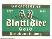 Blattl Bier Gold