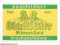 Blattl Bier Märzen Gold