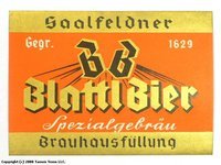 Blattl Bier Spezialgebr