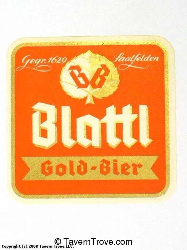 Blattl Gold Bier
