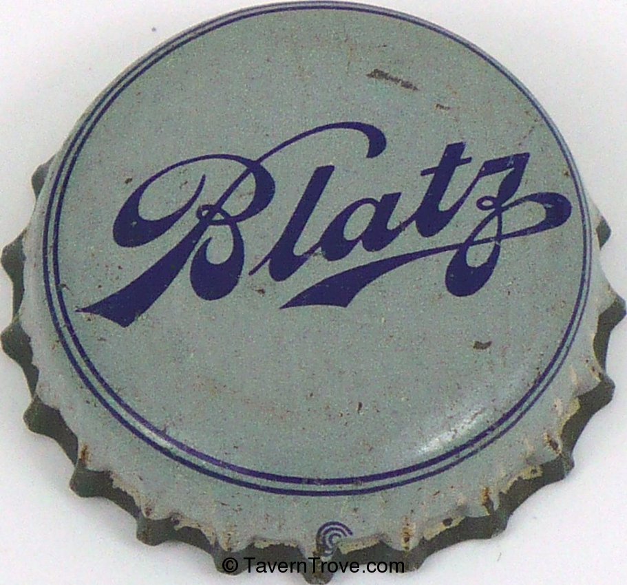 Blatz Beer (blue-cream)