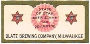 Blatz Beer (neck)