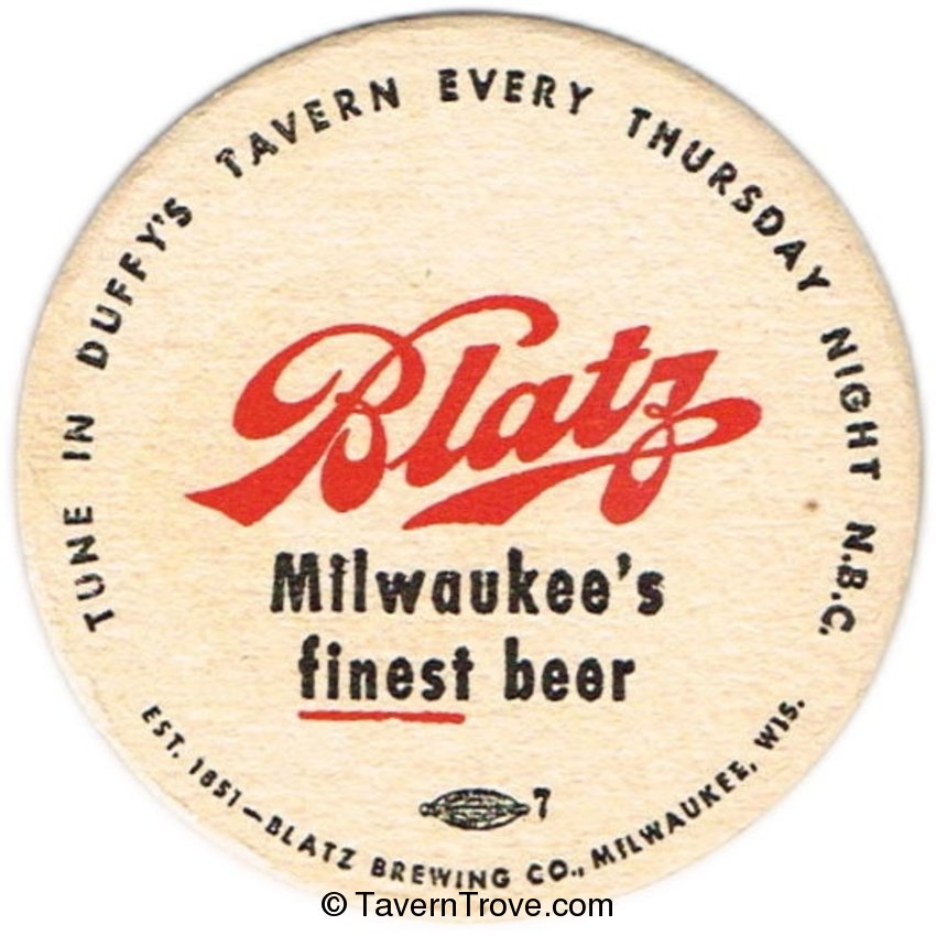 Blatz Beer