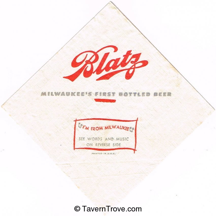 Blatz Beer