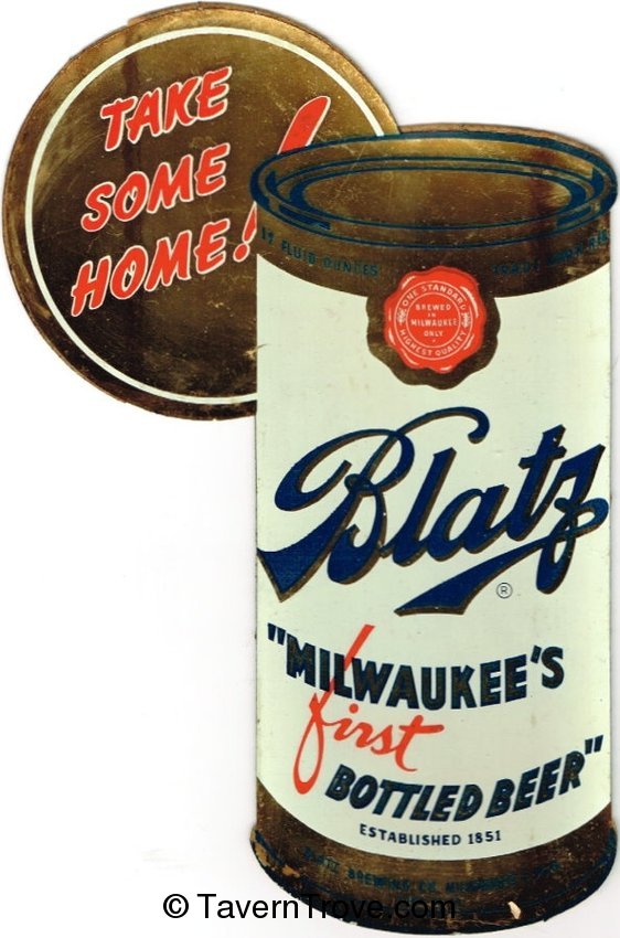 Blatz Beer Decal