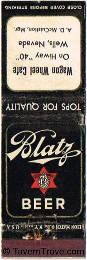 Blatz Beer