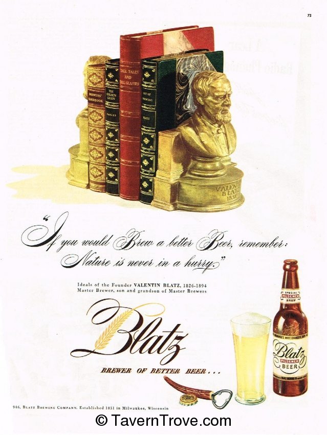 Blatz Beer