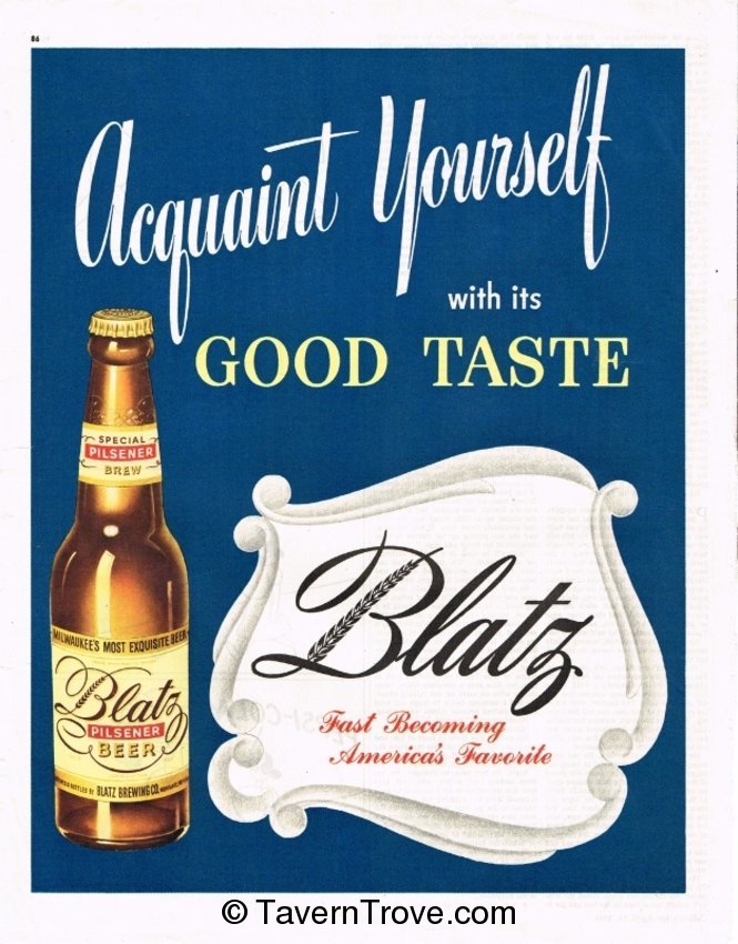 Blatz Beer