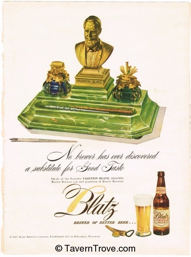 Blatz Beer