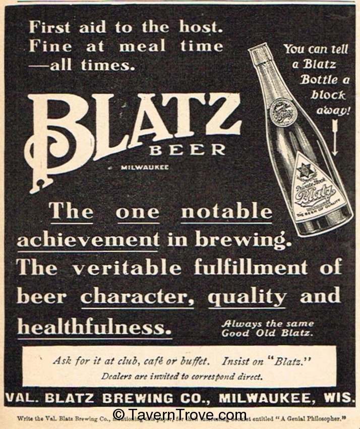 Blatz Beer