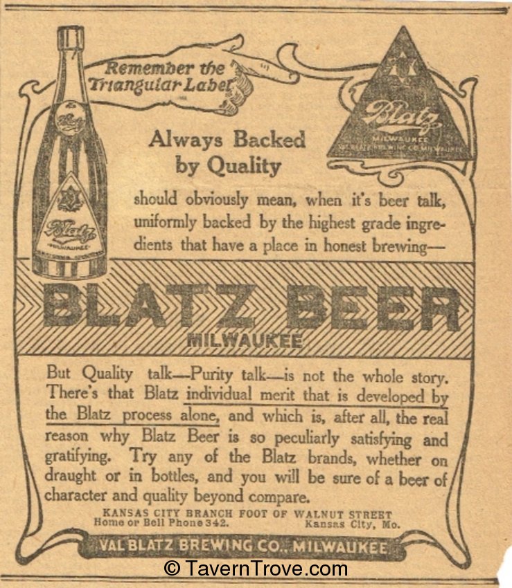 Blatz Beer