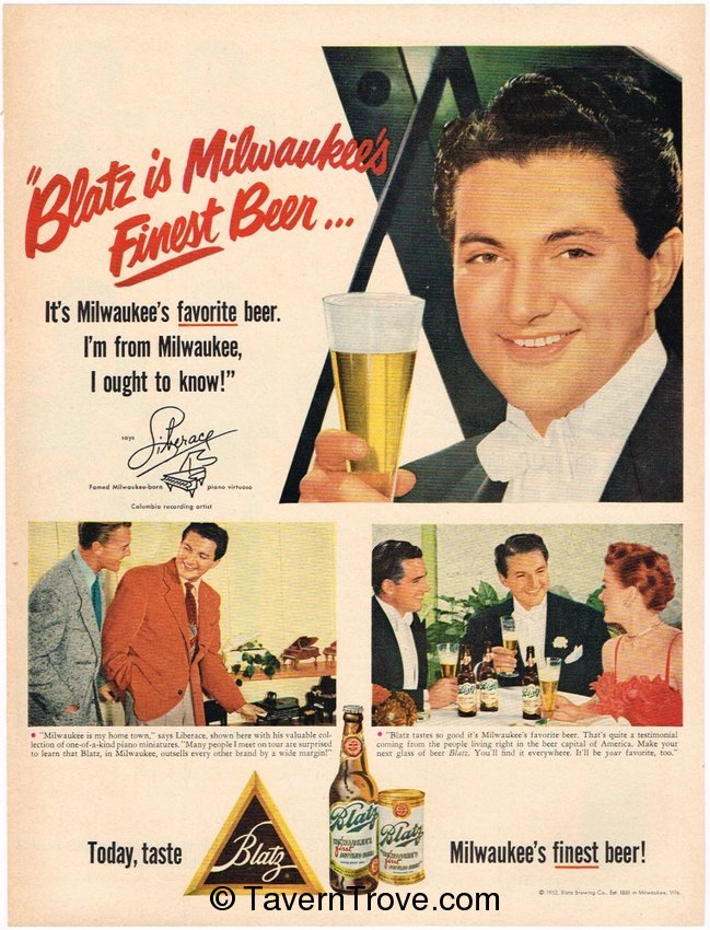 Blatz Beer Testimonial