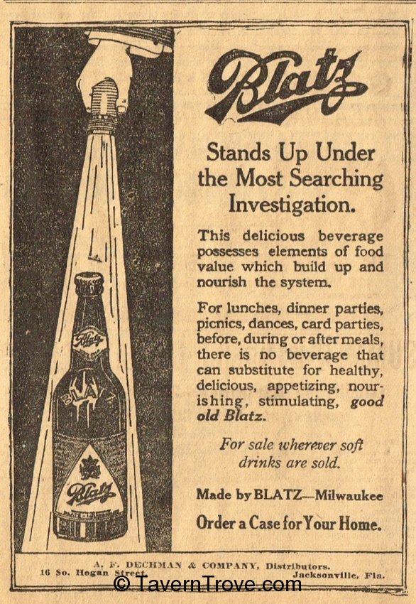 Blatz Beverage