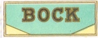 Blatz Bock Beer  (Neck Label)