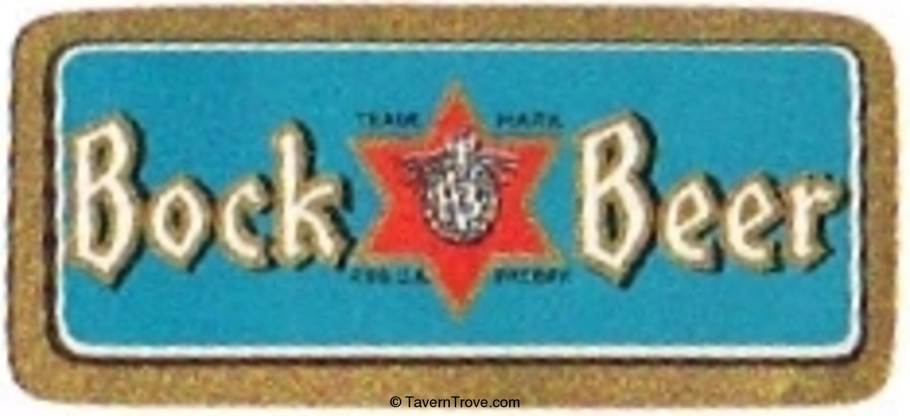 Blatz Bock Beer  (Neck Label)