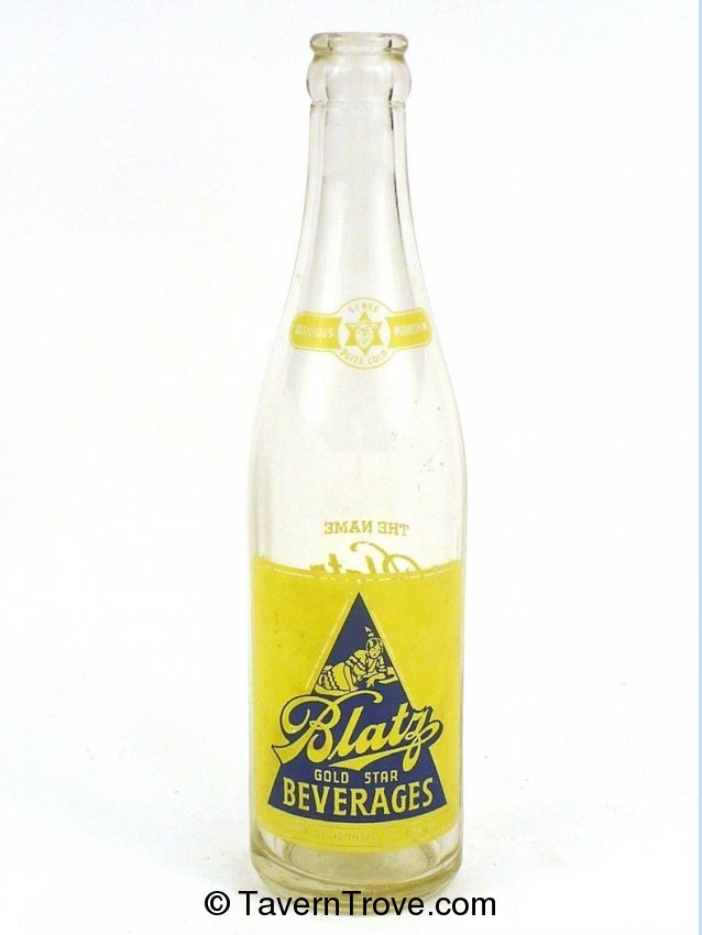 Blatz Gold Star Beverages