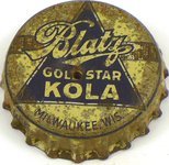 Blatz Gold Star Kola