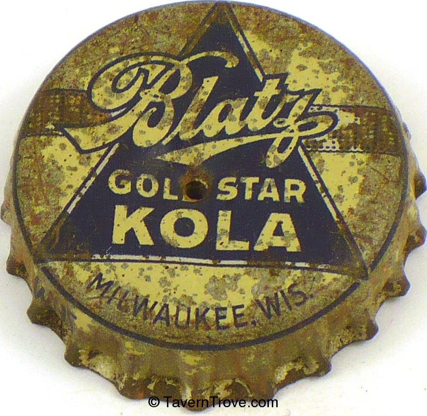 Blatz Gold Star Kola