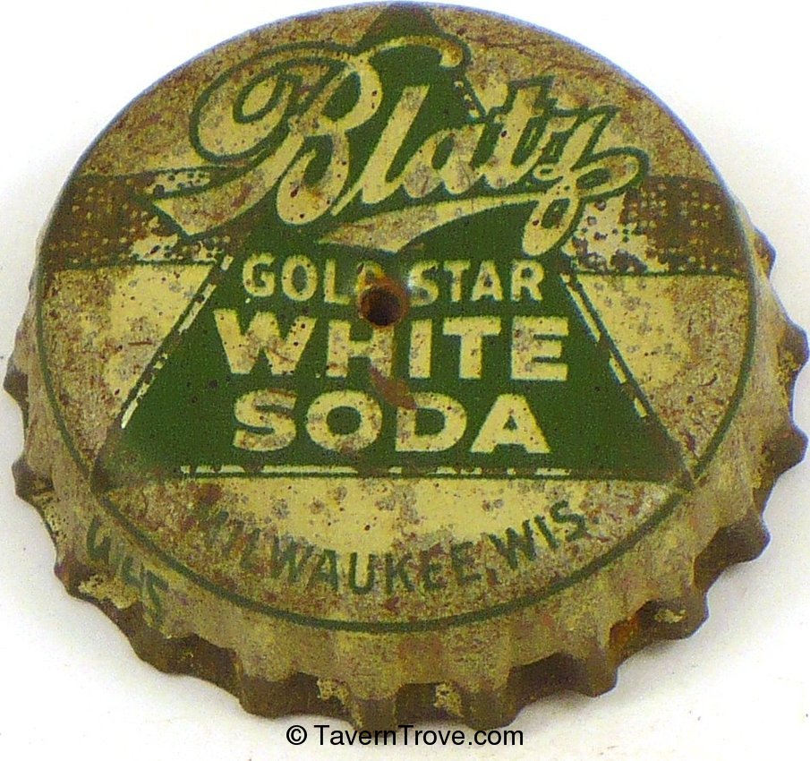 Blatz Gold Star White Soda