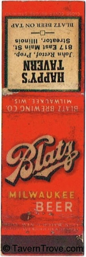 Blatz Milwaukee Beer