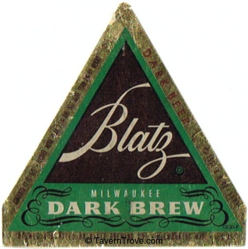 Blatz Milwaukee Dark Brew