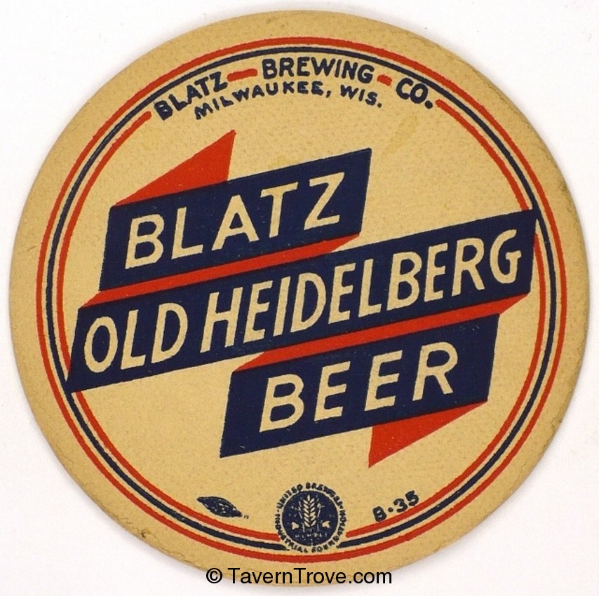 Blatz Old Heidelberg Beer