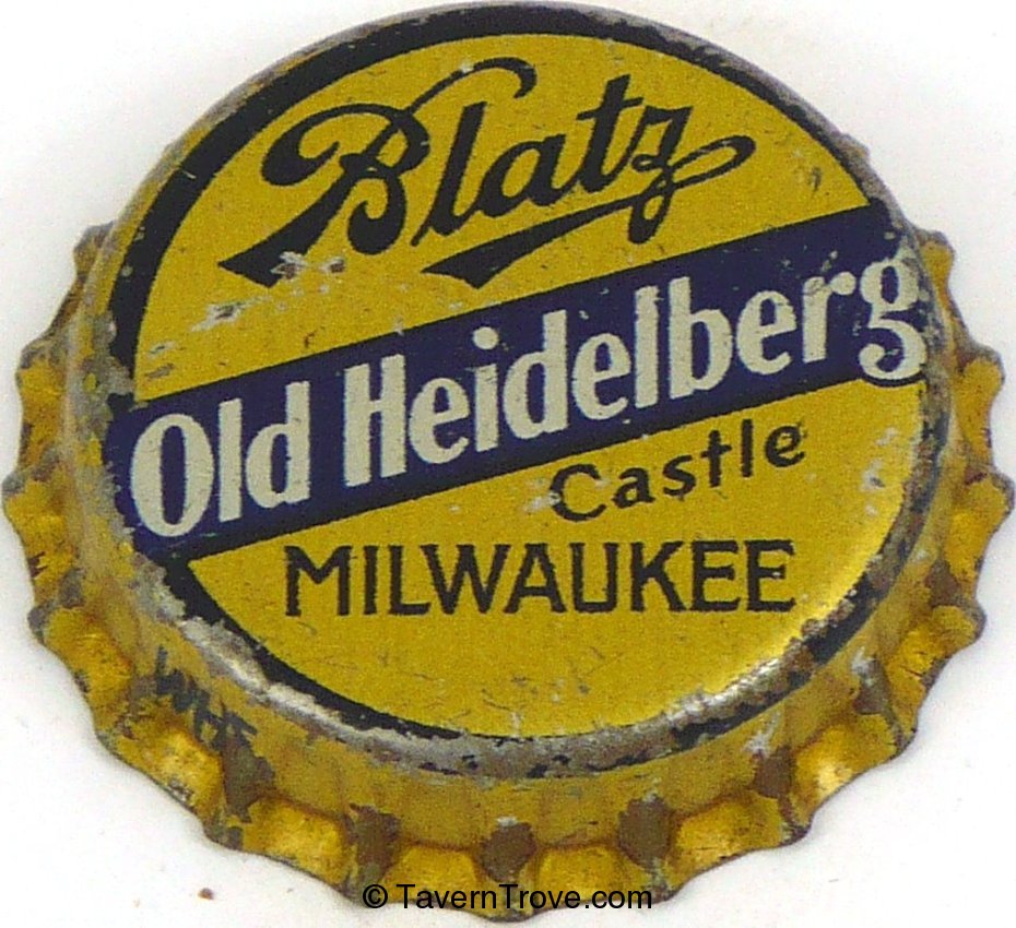 Blatz Old Heidelberg Beer dull