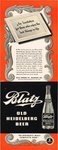 Blatz Old Heidelberg Beer