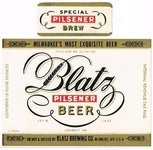Blatz Pilsener  Beer (F 700 E)