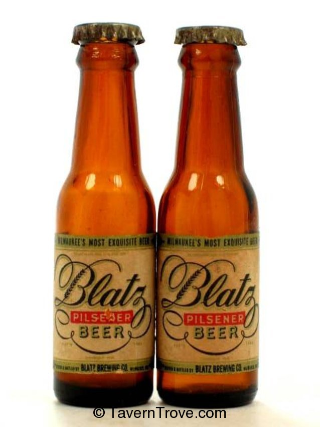 Blatz Pilsener Beer